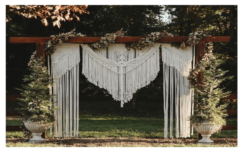 Background cưới phong cách Boho